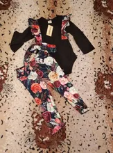 Conjunto de ropa para niñas pequeñas, Tops de manga larga con letras para recién nacidos, pantalones informales con estampado, diadema, trajes para niños pequeños