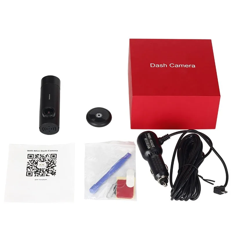 Креативный Wifi Автомобильный видеорегистратор 1080P HD камера ночного видения с кнопкой Snapshot Скрытая цилиндрическая камера видеорегистратор