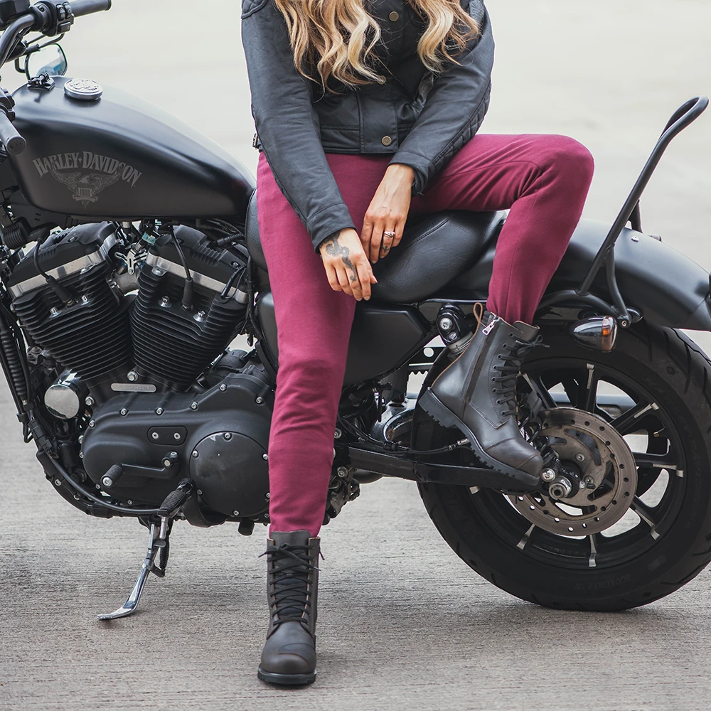 Oxford Tw219 - Super Legging 2.0 Elastic Biker Trousers Women With  Protection Sizes 08 To 20 4 Black Gray Burgundy Kakhi Motorcycle - Pants -  AliExpress