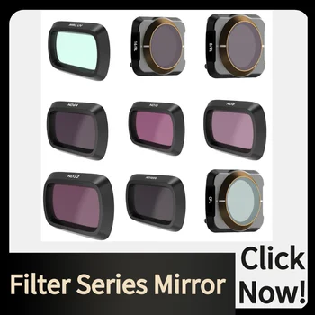 

Filter Series Camera Mirror Accessories Lens Optical Control Aperture Diving Filters For DJI Mavic Air 2 MRC UV CPL ND32PL ND64
