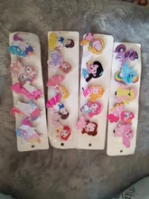 Pinzas para el pelo de dibujos animados de Disney para niños, bonita horquilla de Elsa y Anna de Frozen, accesorios para el cabello, juguetes de maquillaje, regalos de cumpleaños para niñas, 5 uds.