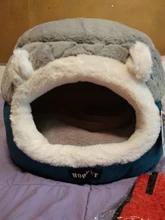 HOOPET Cat Cushion Bed Bed-House Kennel Pet-Mat-Supplies Puppy Pet-Dog Dogs Plush Warm