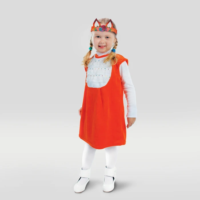 Disfraz de Carnaval niña de 1 3 años, disfraz de zorro con ropa para el sol, Máscara|Accesorios para disfraces| -