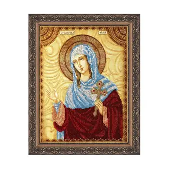 

Aam-038 set for embroidery with beads 'abris art' 'Holy Julia', 10*15 cm