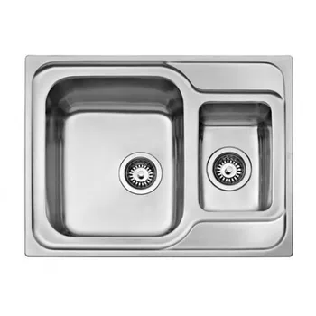 

Sink Teak Classic 11/2CSF Reversionary inox M60cm