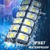 12000000LM 504LED Powerful Outdoor Solar Lights  Lighting 10000W Garden Lamp Solar Panel Lamps Motion Sensor Street Light 4