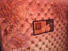 3D Mural Wallpaper Flower-Photo Custom Living-Room Luxury-Decor European-Style Theme