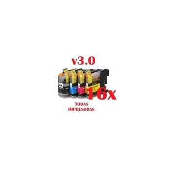 

Compatible 16 x BROTHER LC-123 Premium ink cartridge