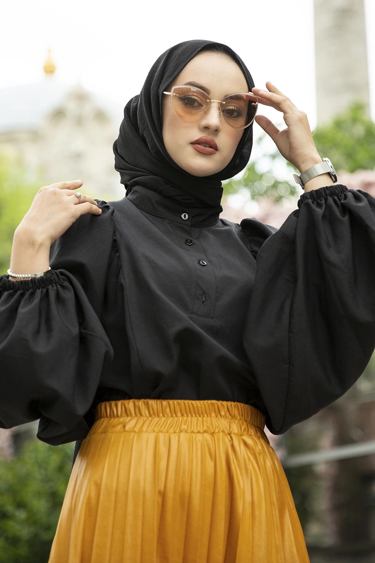 Memba Style Muslim Set Ramadan Kaftan Dubai Abaya Turkey Muslim Women Hijab...