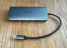 UGREEN-concentrador de red USB C, adaptador HDMI 10 en 1, USB C a USB 3,0, Dock para MacBook Pro, accesorios, USB-C tipo C 3,1, divisor