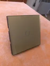 Interruptor táctil de luz con Sensor, Led de pared de 1 vía, 110v, 220 v, 220 V, controlador de encendido y apagado de lámpara, Panel de vidrio templado impermeable