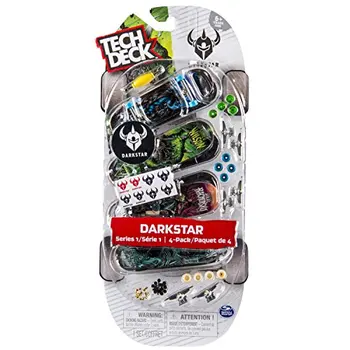 

Tech Deck Pack of 4 skateboards (BIZAK 61923610), color/assorted model