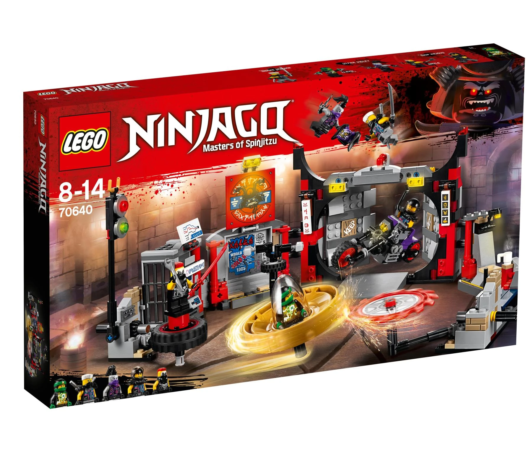 Designer Lego 70640 Ninjago 
