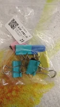 Clip de papel plegable para oficina y escuela, Clips de carpeta metálicos, abrazaderas de agarre negro, sujetadores de documentos de papelería, 10 Uds.