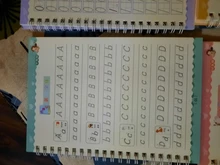 Libro de aprendizaje de números en inglés para niños, libro de arte para práctica de pintura, escritura de caligrafía, juguete de escritura en inglés, 4 libros