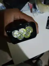 Bike-Light Back Super-Bright-Flashlight Rechargeable 10000mah 3000 Lumens 5T6 And USB