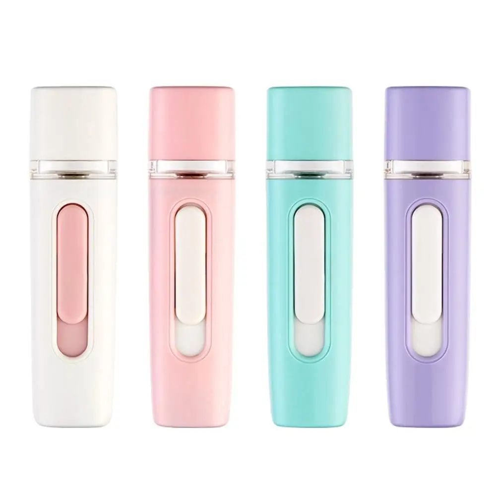 

Handheld Nano Mist Facial Humidifier Fog Water Steamer Beauty Hydrating Device Face Care Tool Spray Water Meter Skin Whitening