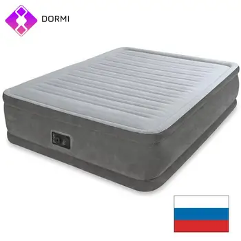 

Intex bed flock Quine comfort, 152 х203х46см, ac220v, built-in pump