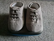 COOTELILI-zapatos de mocasines para bebé recién nacido, zapatillas de cuna suaves para bebé, primeros pasos, zapatos de piel de ante para niña