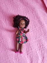 1 Uds. 35cm varios estilos negro africano bebé explosión cabeza cubierta negra juguete para bebé