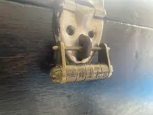 Jewelry-Box Padlock Combination NAIERDI Chinese Vintage Antique Bronze Keyed Zinc-Alloy