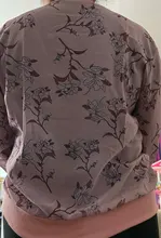 Zipper Jacket Sunscreen Bomber Print Women Summer Long-Sleeve Female Plus-Size Fashion