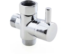 Faucet Spray-Nozzle-Converter Valve Diverter Water-Splitter Shower Bathroom Brass 