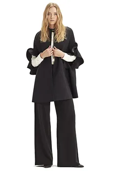 

Flounce Sleeve Poncho