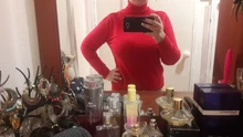Jersey de cachemir de cuello alto para mujer, suéter de cuello alto para la cabeza, color sólido, talla grande, otoño e invierno, 2021