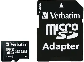 

Memory card Micro SDXC 32 Gb with adapter-Class 10