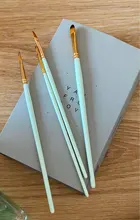 12 Uds Set de pinceles y brochas de artista acuarela pelo nailon pintura al óleo de acrílico de