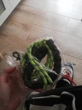Luminosa hermosa 1,5 M de seguridad de Nylon hebilla de correa para mascotas de alta calidad 02