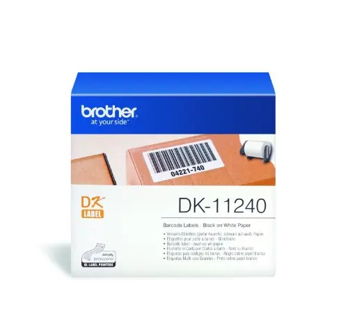 Brother DK-11240 printer label-printer labels (white Color DK 102x51mm) | Компьютеры и офис