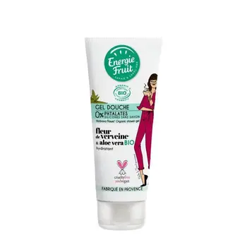 

Shower Gel organic verbena flower and argan oil 98% ingredients of lifelike origin