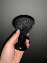 Brochas de barbero suaves para el cuello, cepillo de cabello para salón de belleza, herramienta de maquillaje de estilismo para peluquería, color negro, novedad de 2020