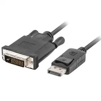 

Cord displayport to dvi lanberg ca-dpdv-10cu-0018-bk - displayport male-dvi-D 24 + 1-1.8m-Black