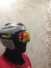 COPOZZ-Gafas de esquí de doble capa para hombre y mujer, máscara de esquí grande antiniebla, UV400, gafas de Snowboard, GOG-201 Pro