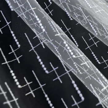 

Tulle butterfly transparent White, sky blue, purple, green in bedroom, living room, hall, kitchens, window