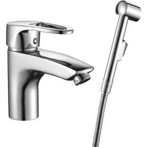 

Decoroom basin mixer with sanitary shower (dr67015)