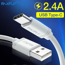 USB raxfly type-C кабель для samsung Note 10 s10 A50 Xiaomi Redmi Note 7 8pro USB C кабель для мобильного телефона провод для быстрого заряда шнур