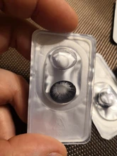 AMARA-lentillas cosméticas, lentillas de colores para ojos, bonitas, serie negra, 1 par