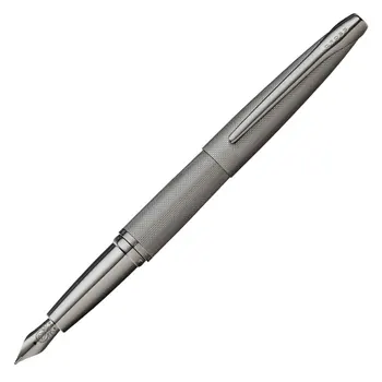 

Cross ATX Pattern PVD Plated Fountain Pen M Nib Titanium Luxury Pen Ink Writing