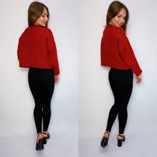 Skinny Jeans Leggings Pencil-Pants Elastic Push-Up BIVIGAOS Sexy High-Waist Women 