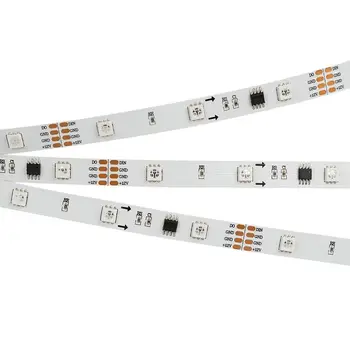 

LED strip SPI-5000-AM 12V RGB 5060 150 LED X3 5 m 1804 Arlight 021227