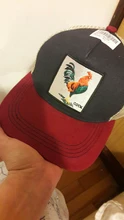 Gorra de béisbol con bordado de animales para hombre y mujer, gorro de béisbol con bordado de animales, estilo camionero, Hip Hop, unisex