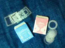 50 unids/pack de encaje blanco transparente caja Kawaii decoración pegatinas planificador Scrapbooking papelería japonesa diario pegatinas