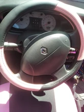 Protector para volante de coche 38CM de microfibra de cuero de la PU funda de volante para mujeres 15 pulgadas cubierta de volante para golf/bmw funda volante coche capas volantes de carro cubre volante auto cubre vola