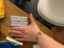 Lámpara LED de luz LED con Sensor de movimiento PIR para debajo del armario, luz nocturna para escaleras y cocina, 6/10 LEDs