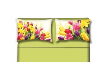 

Full bed sheets 100% cotton line Grafic design tulips