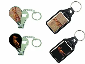 

Keychain and Podenco nail clippers
